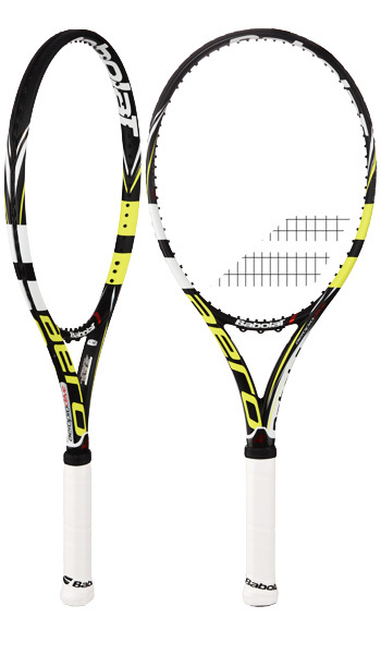 テニスラケット バボラ アエロ プロ ドライブ 2013年モデル (G2)BABOLAT AERO PRO DRIVE 2013元グリップ交換済み付属品