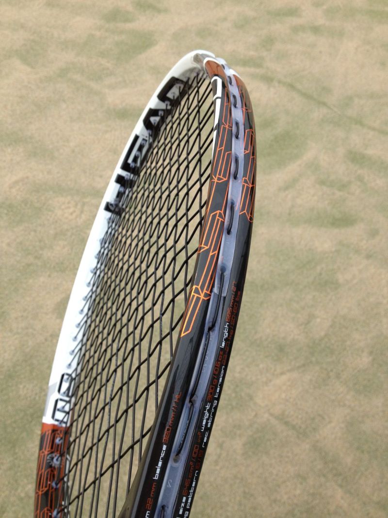 270インチフレーム厚テニスラケット ヘッド ユーテック グラフィン スピード プロ 18×20 2013年モデル【一部グロメット割れ有り】 (G3)HEAD YOUTEK GRAPHENE SPEED PRO 18×20 2013